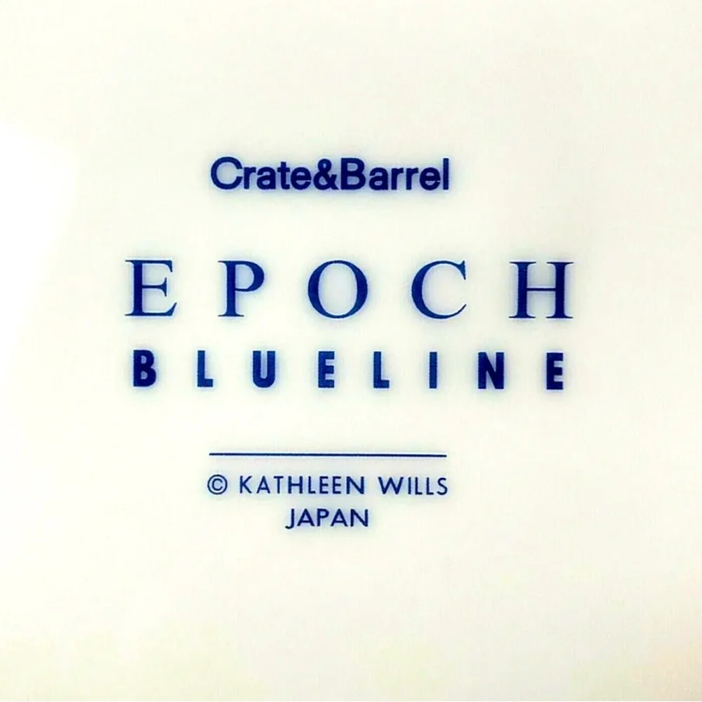 Crate&Barrel Epoch BLUE LINE 11